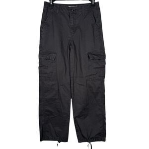 Levi's Womens '94 Baggy Black Cargo Jeans Sz 25 Wide Leg Grunge Skater Retro